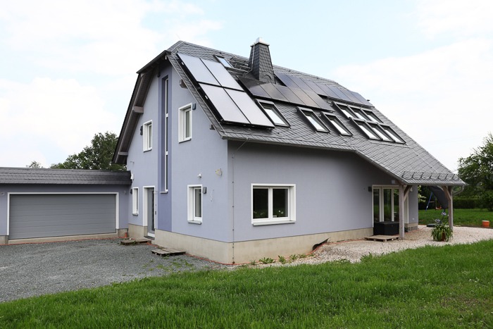 High-tech house in Langenbernsdorf