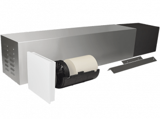 Decentralised ventilation SEVi 160RO - Special solution of a roof duct