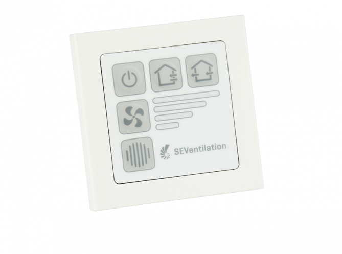 Decentralised ventilation Central controller SEC-RC