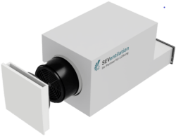 Dezentrale Lüftung SEVi 160ULFEasy - Umlenkung Fassade (Ziegel  WDVS  Klinkerfassade u. andere...)